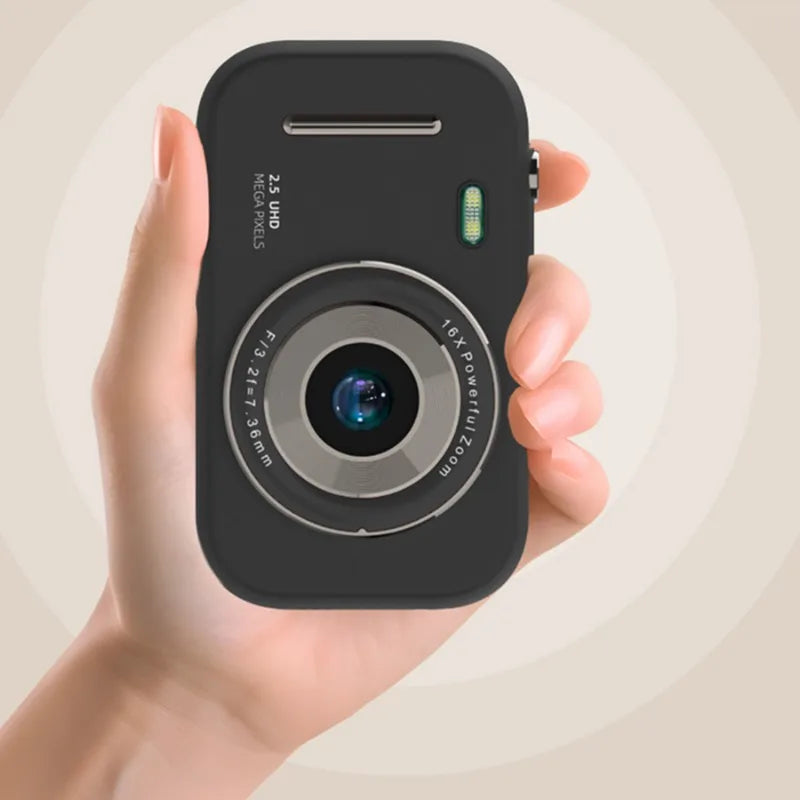 H17 2.7-Inch Screen 1080P 48MP Mini Camera 8/128GB 16X Digital Zoom Dual Camera Autofocus Digital Mini Camera