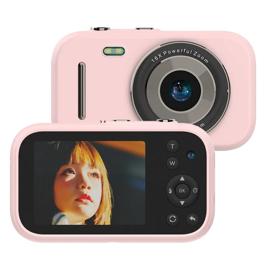H17 2.7-Inch Screen 1080P 48MP Mini Camera 8/128GB 16X Digital Zoom Dual Camera Autofocus Digital Mini Camera